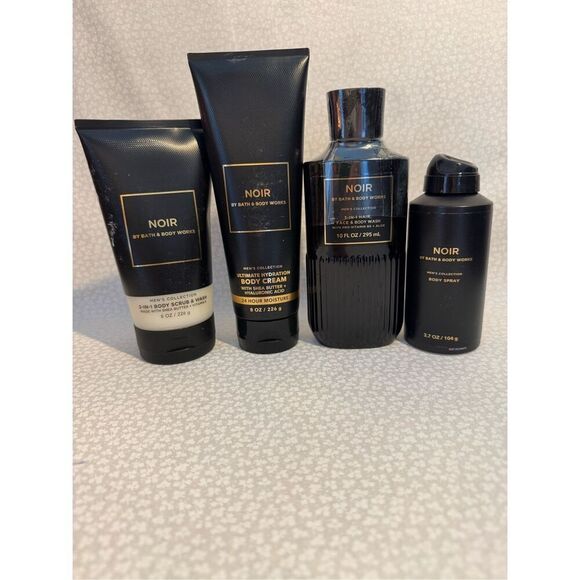 Bath and Body Works Men’s NOIR 4 Piece Set - Picture 6 of 6